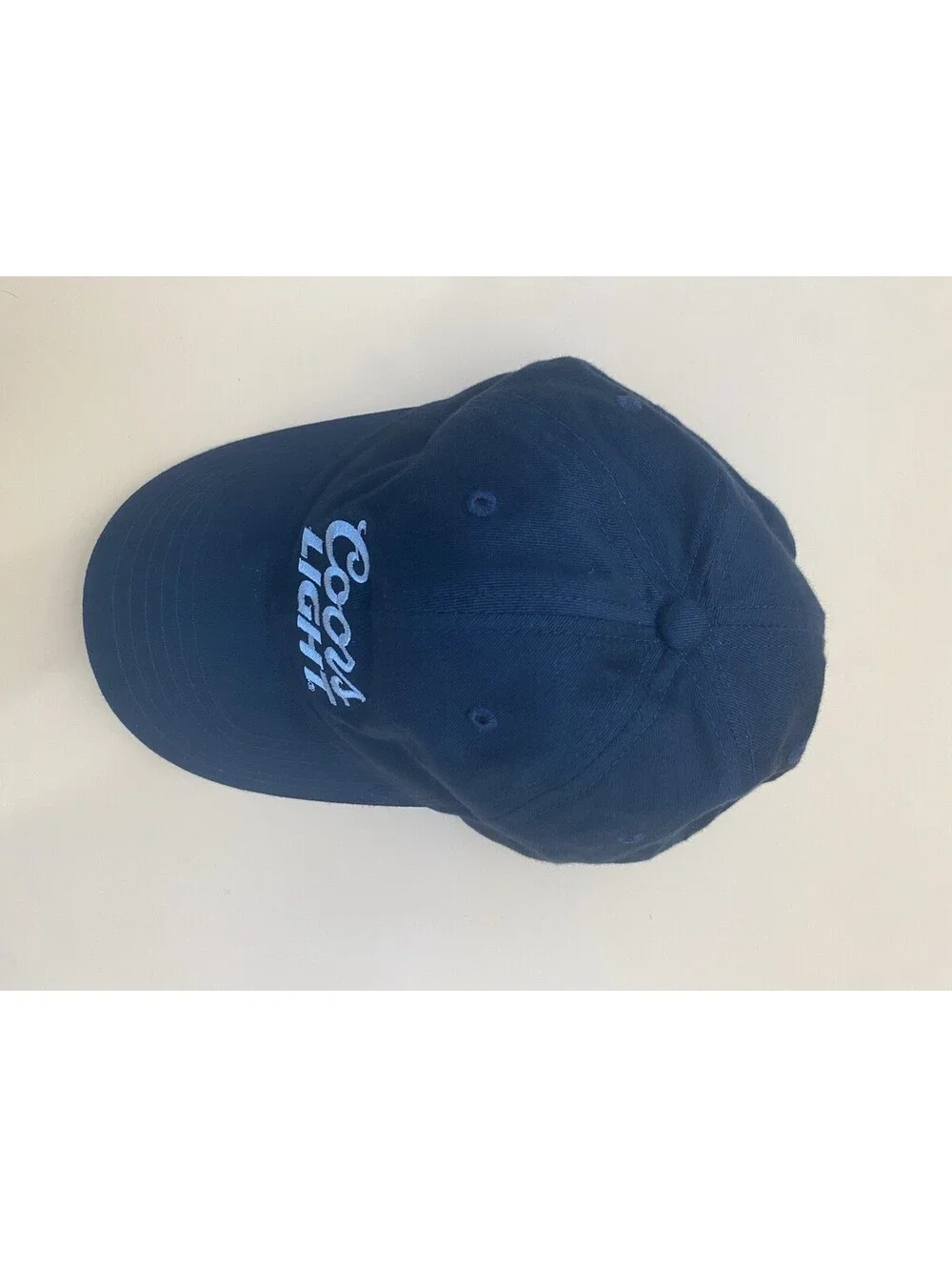 Coors Light Black & Gray Adjustable Hat - One Size Fits All